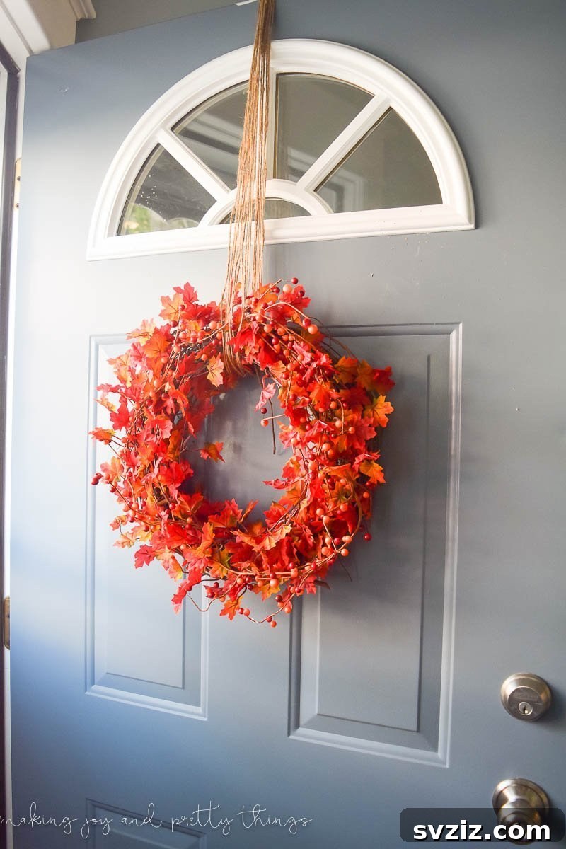 fall wreath