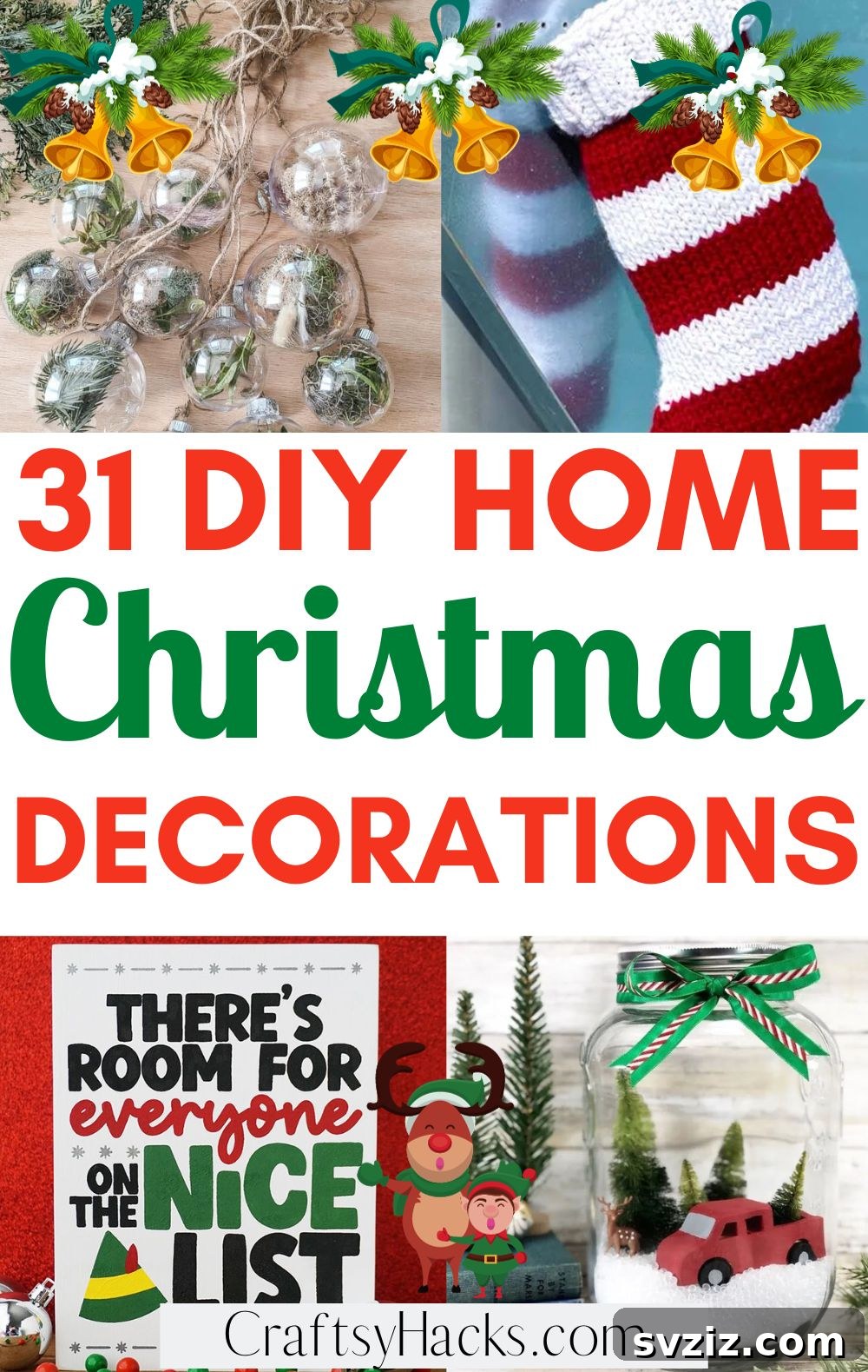31 Festive DIYs to Deck Your Living Room This Christmas 2 Christmas decor ideas for the living room - A collection of 31 DIY projects to transform your space into a festive wonderland.