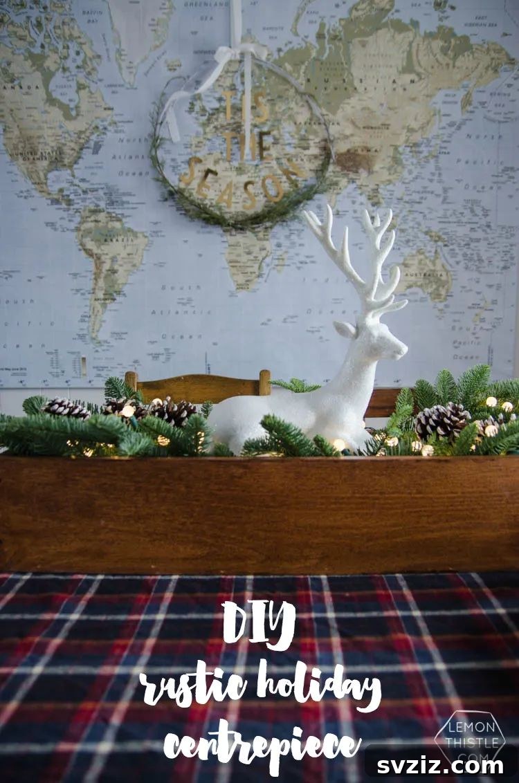31 Cozy Farmhouse Christmas Inspirations 11 rustic holiday centerpieces