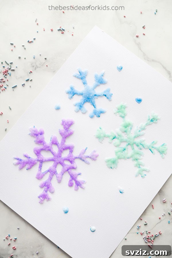 salt painting