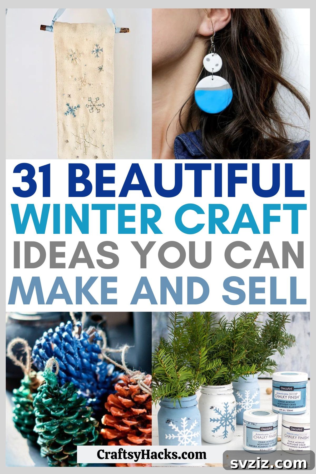 31 Profitable Winter Craft Ideas 2 winter crafts to sell