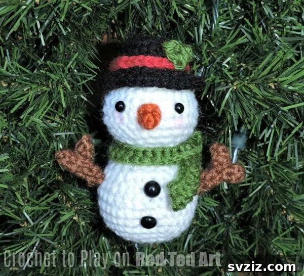 31 Profitable Winter Craft Ideas 25 knitted snowman