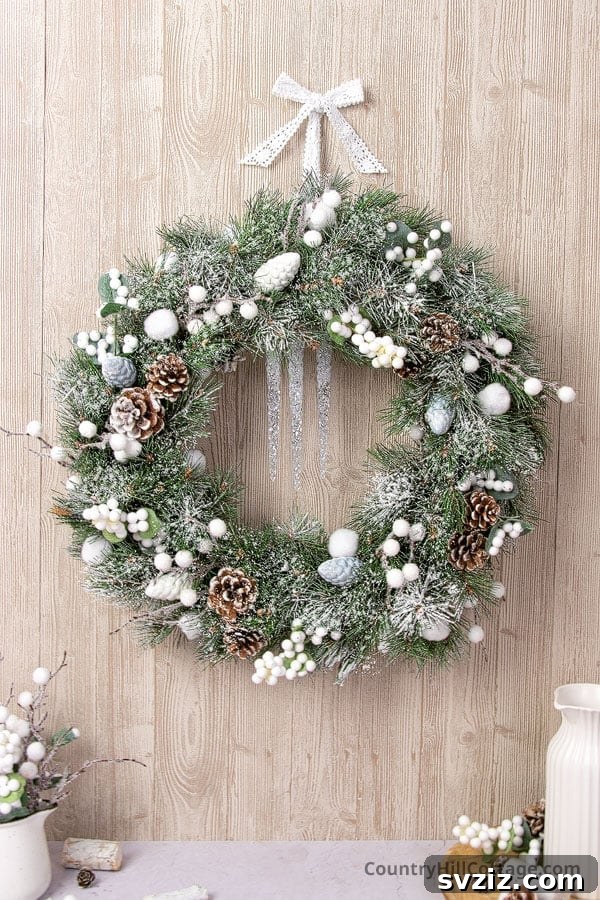 Gorgeous Winter Wreath Inspirations 20 non Christmas winter wreath