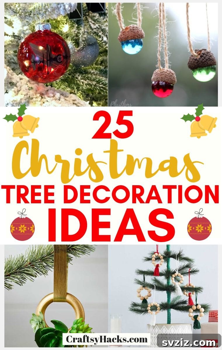 Creative DIY Christmas Tree Decoration Ideas to Personalize Your Holidays