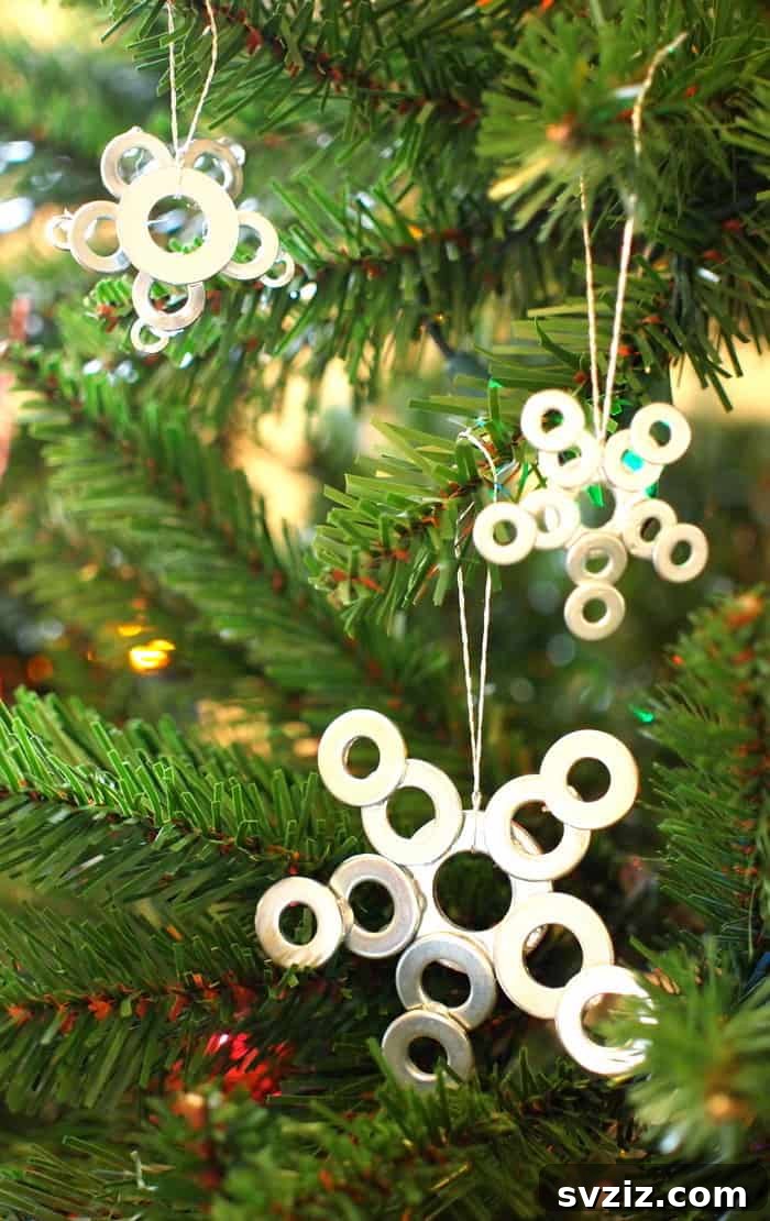 DIY Dazzling Star Christmas Ornaments