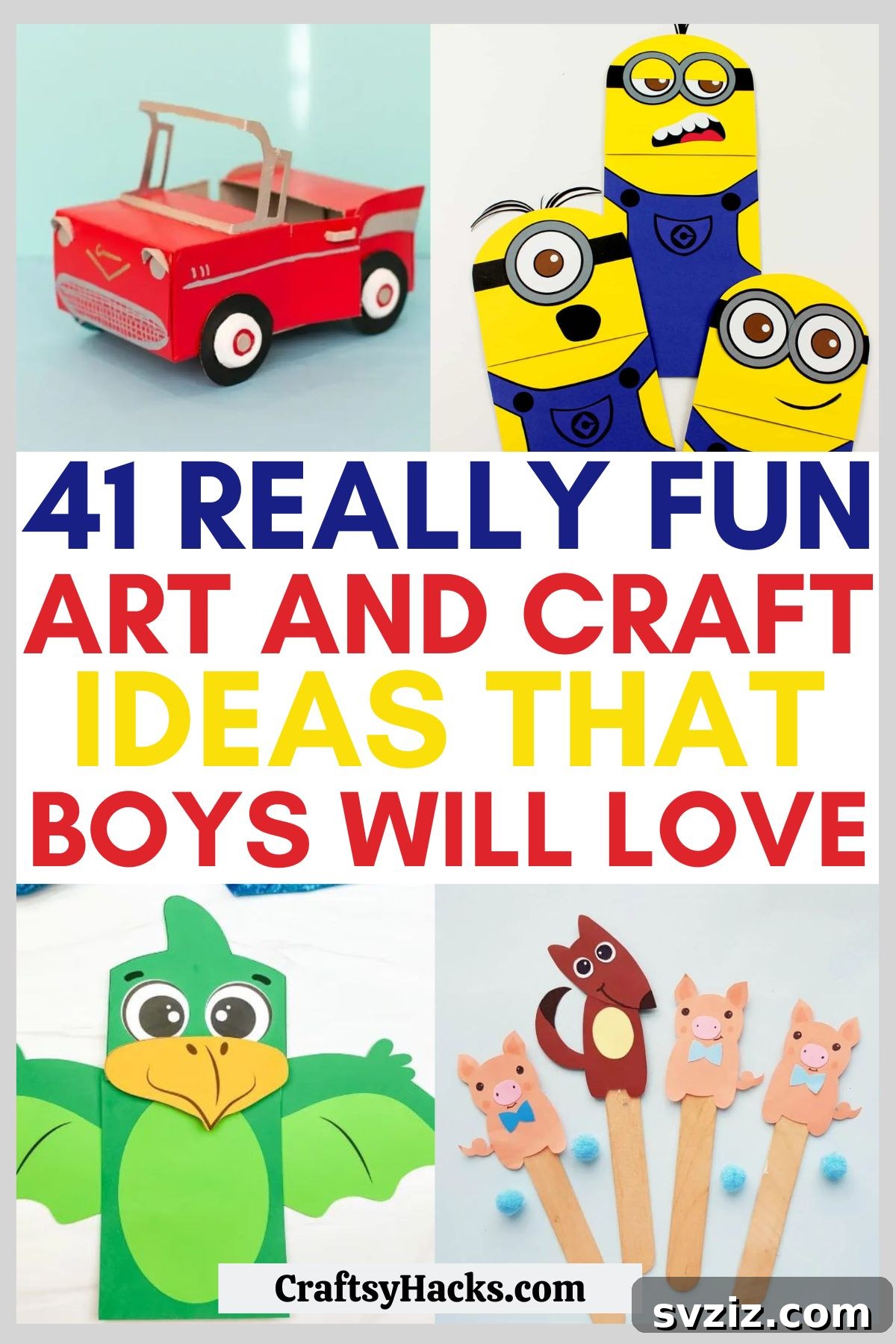 craft ideas for boys