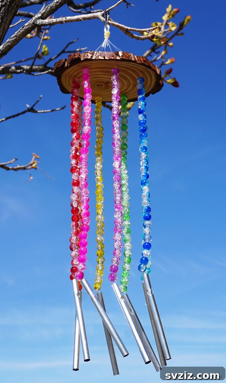 31 Creative Craft Ideas for 5-Year-Olds 16 beaded wind chime