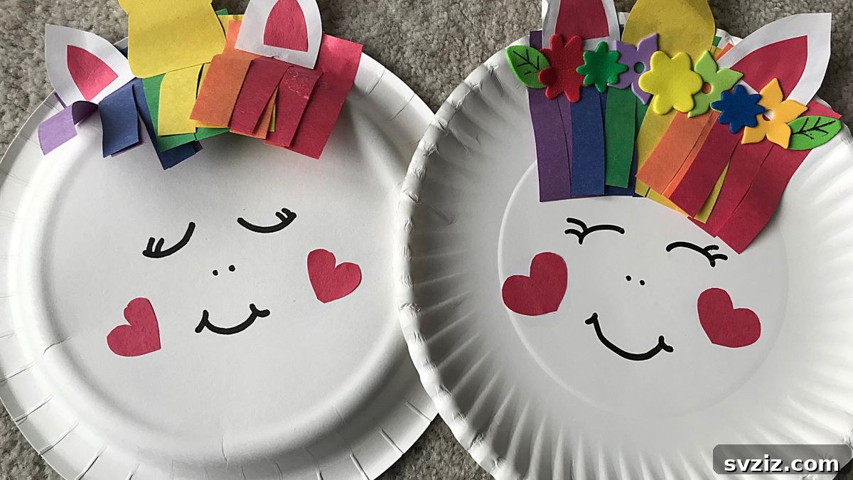 31 Creative Craft Ideas for 5-Year-Olds 26 unicorn paper plate craft