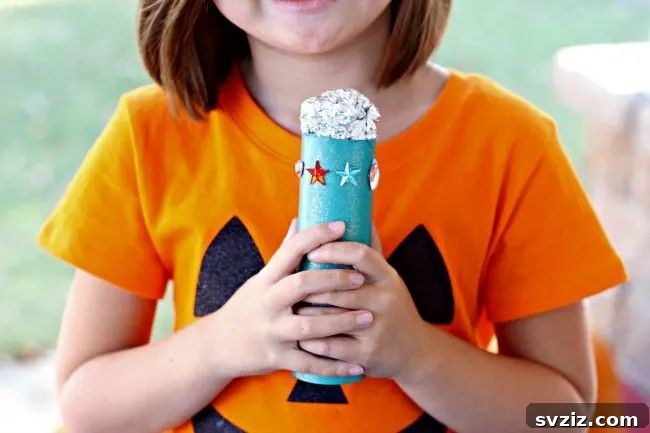 31 Creative Craft Ideas for 5-Year-Olds 4 DIY Microphone