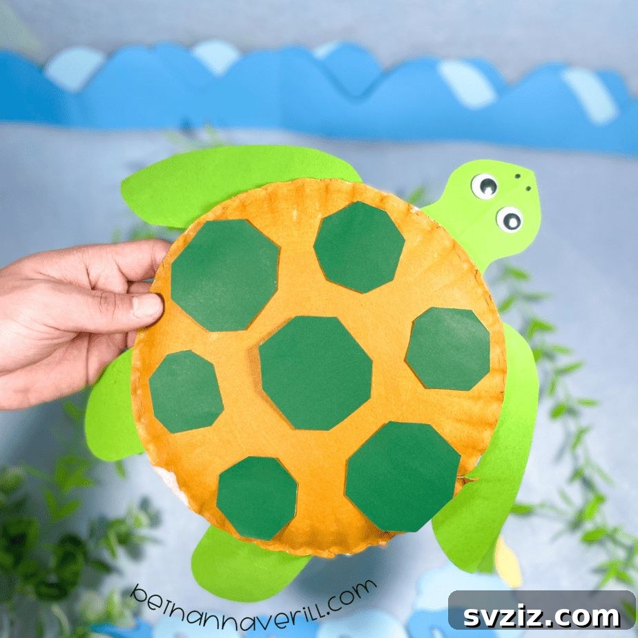 31 Creative Craft Ideas for 5-Year-Olds 31 turtle paper plate craft