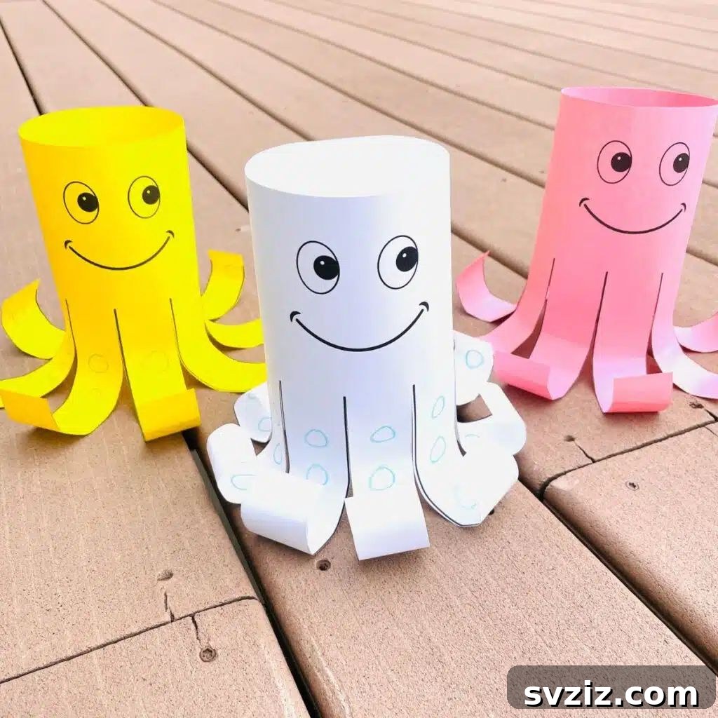 paper octopus