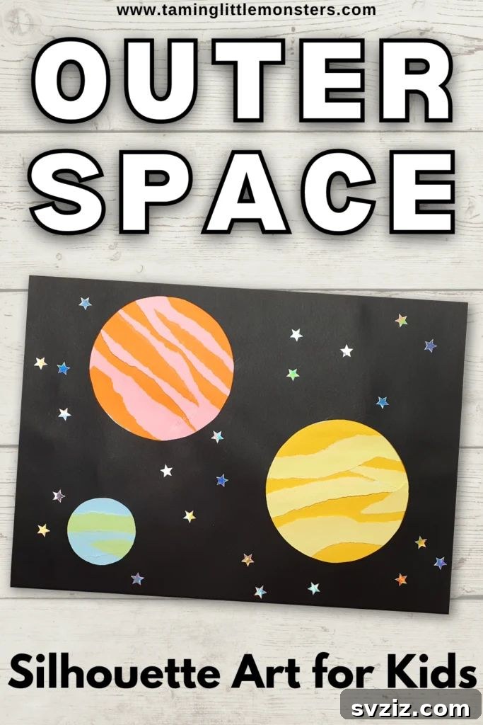 space silhouette craft