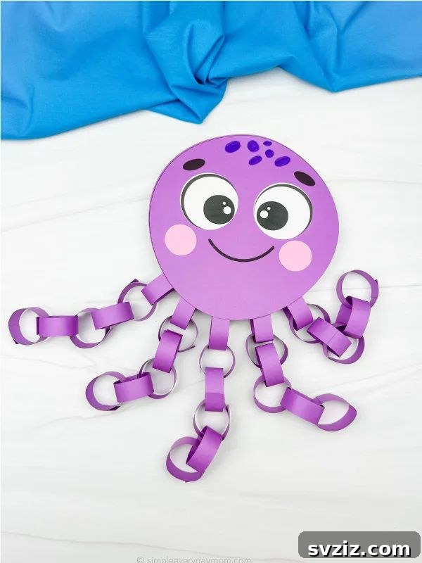 paper chain octopus