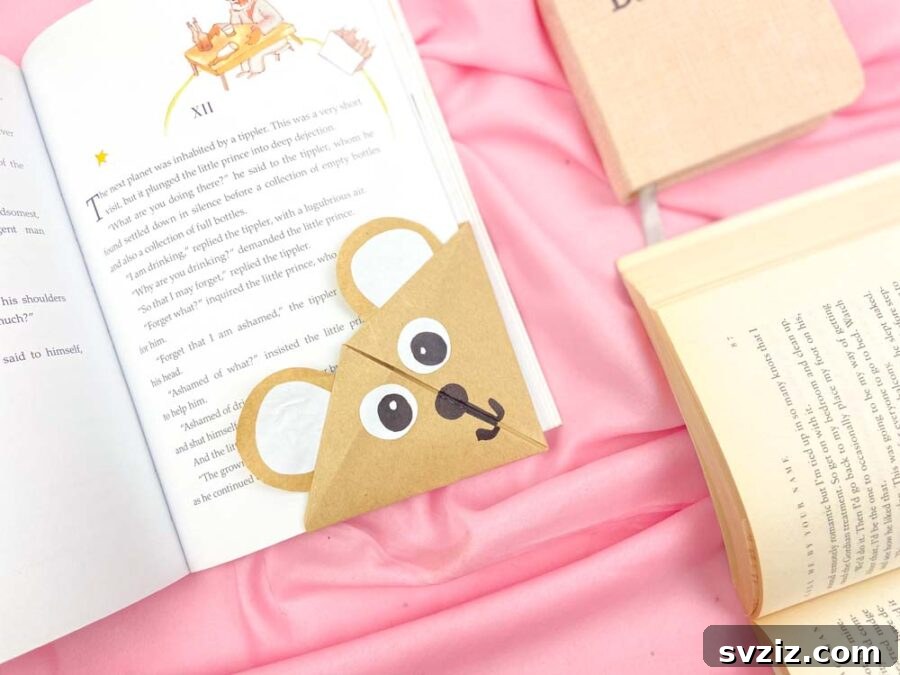 origami paper bear