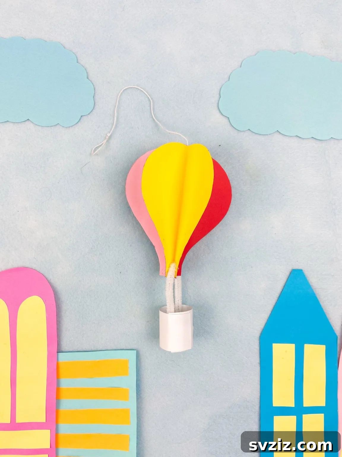 3d Hot air balloon