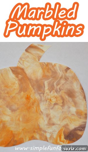 41 Amazing Pumpkin Creations 40 marble pumpkins