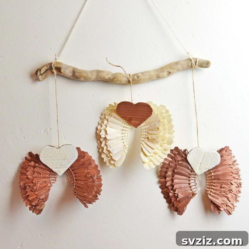 41 Brilliant Feather Projects 13 shuttlecock angel