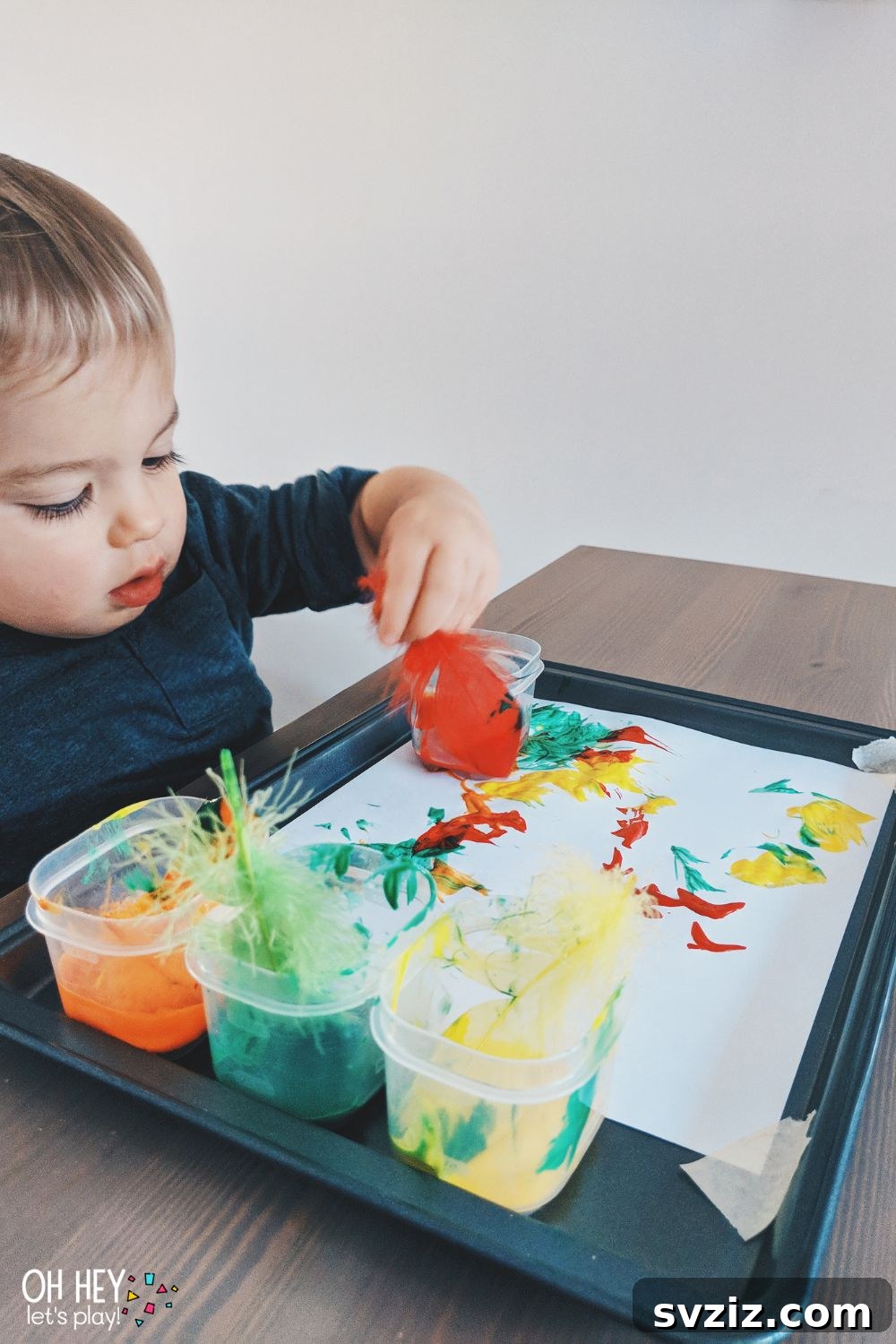 41 Brilliant Feather Projects 21 feather painting