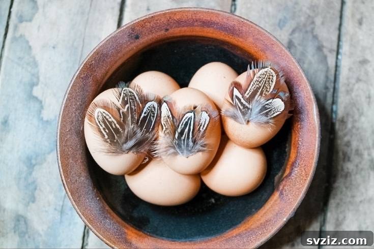 41 Brilliant Feather Projects 28 rustic easter decor