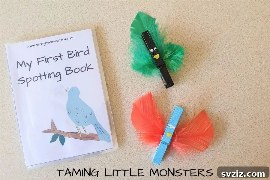 41 Brilliant Feather Projects 38 clothespin birds