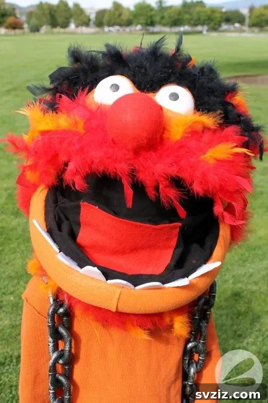 41 Brilliant Feather Projects 9 muppet costume