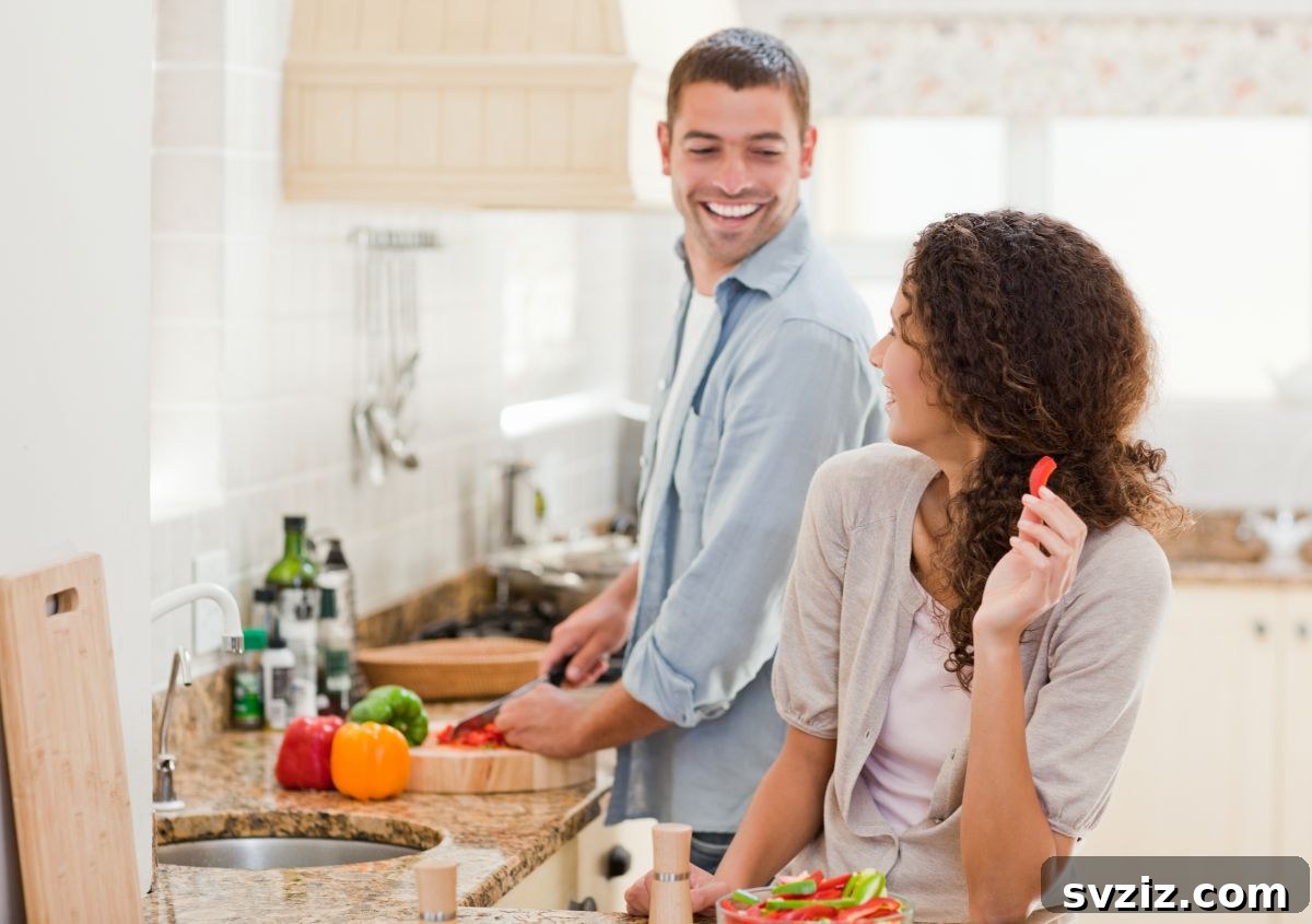 Loser makes dinner for the winner, a fun bet for couples