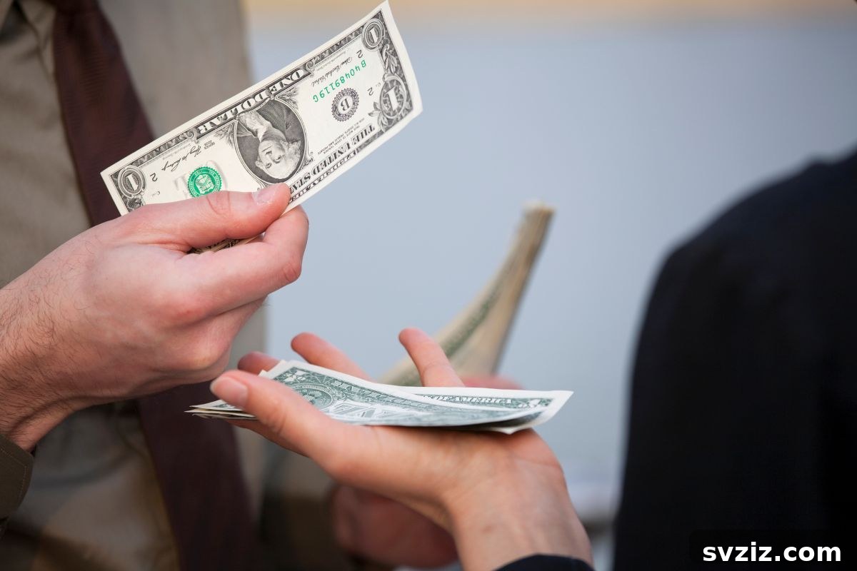 Loser pays a specific amount, a traditional bet for couples