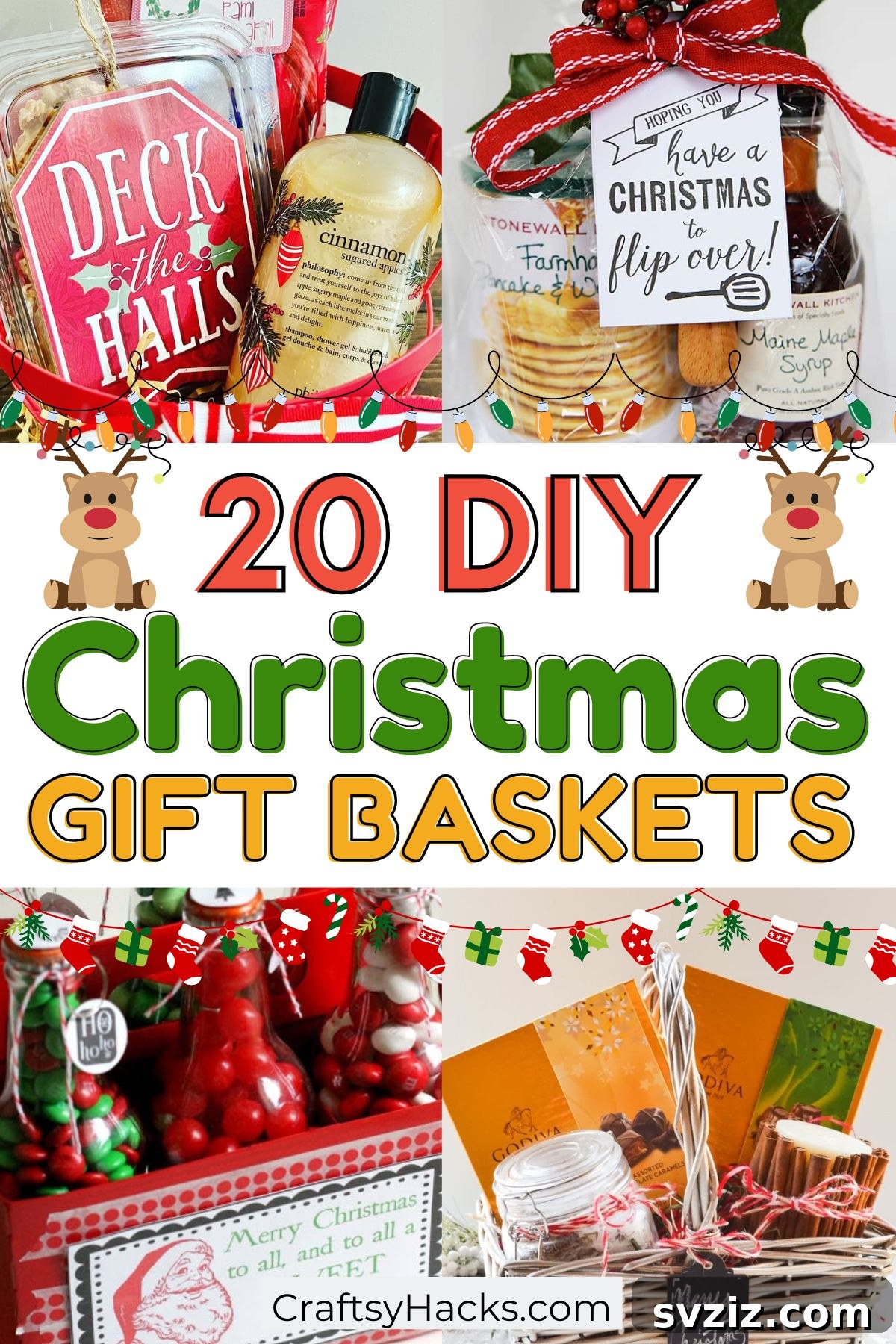 20 Delightful DIY Christmas Gift Baskets for Everyone 2 christmas gift baskets - a collection of homemade gift ideas