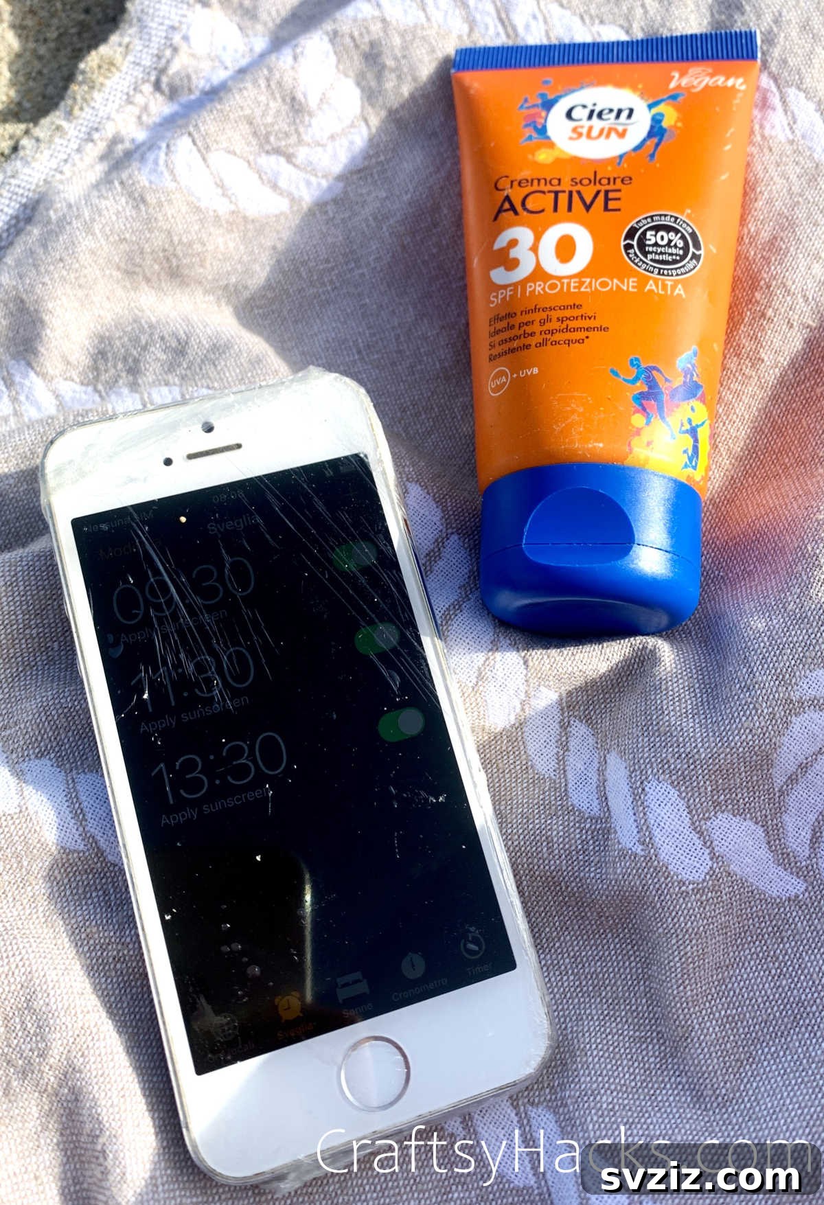 21 Game-Changing Beach Hacks for Your Next Trip 7 set alarms for applying sunscreen