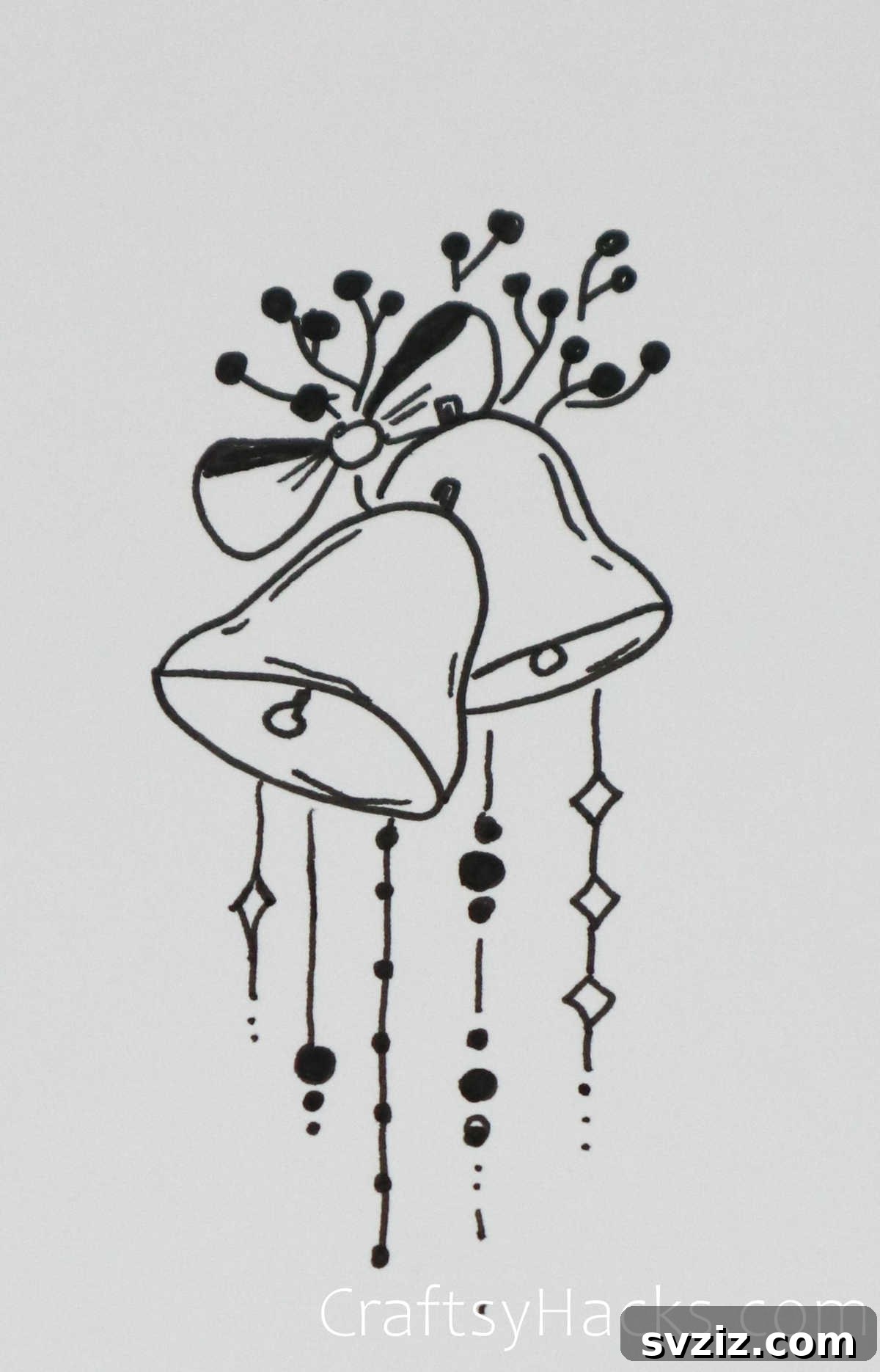 61 Christmas Art Inspirations 15 Christmas bells