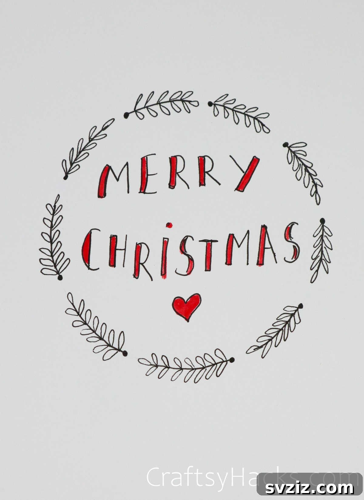 61 Christmas Art Inspirations 28 fern christmas wreath