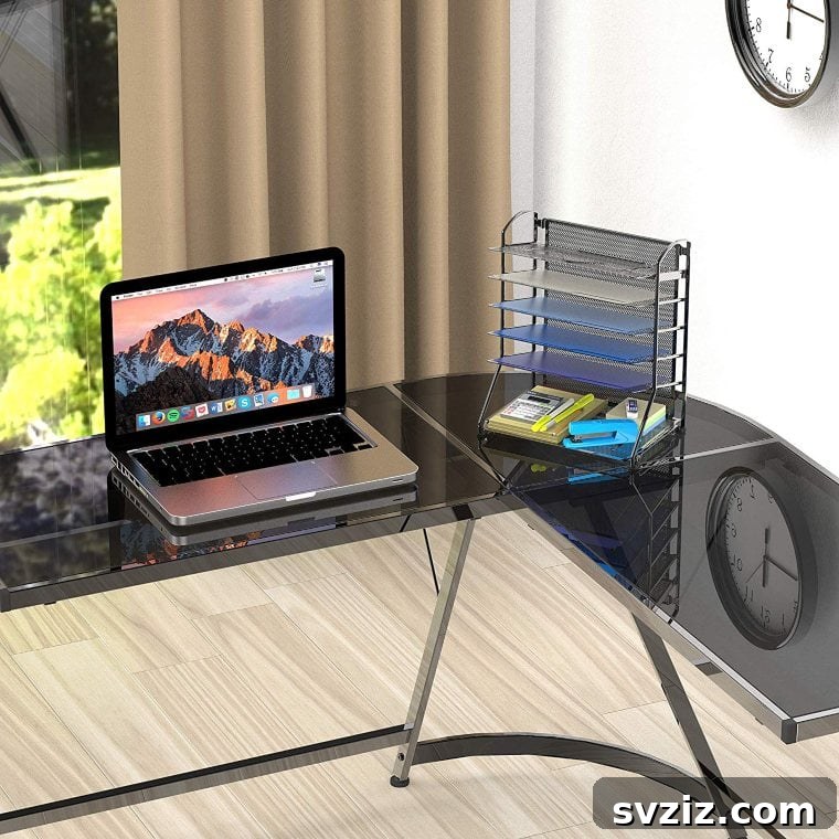 Finally Conquer Your Paper Clutter 16 Letter Tray for Documents with sleek design