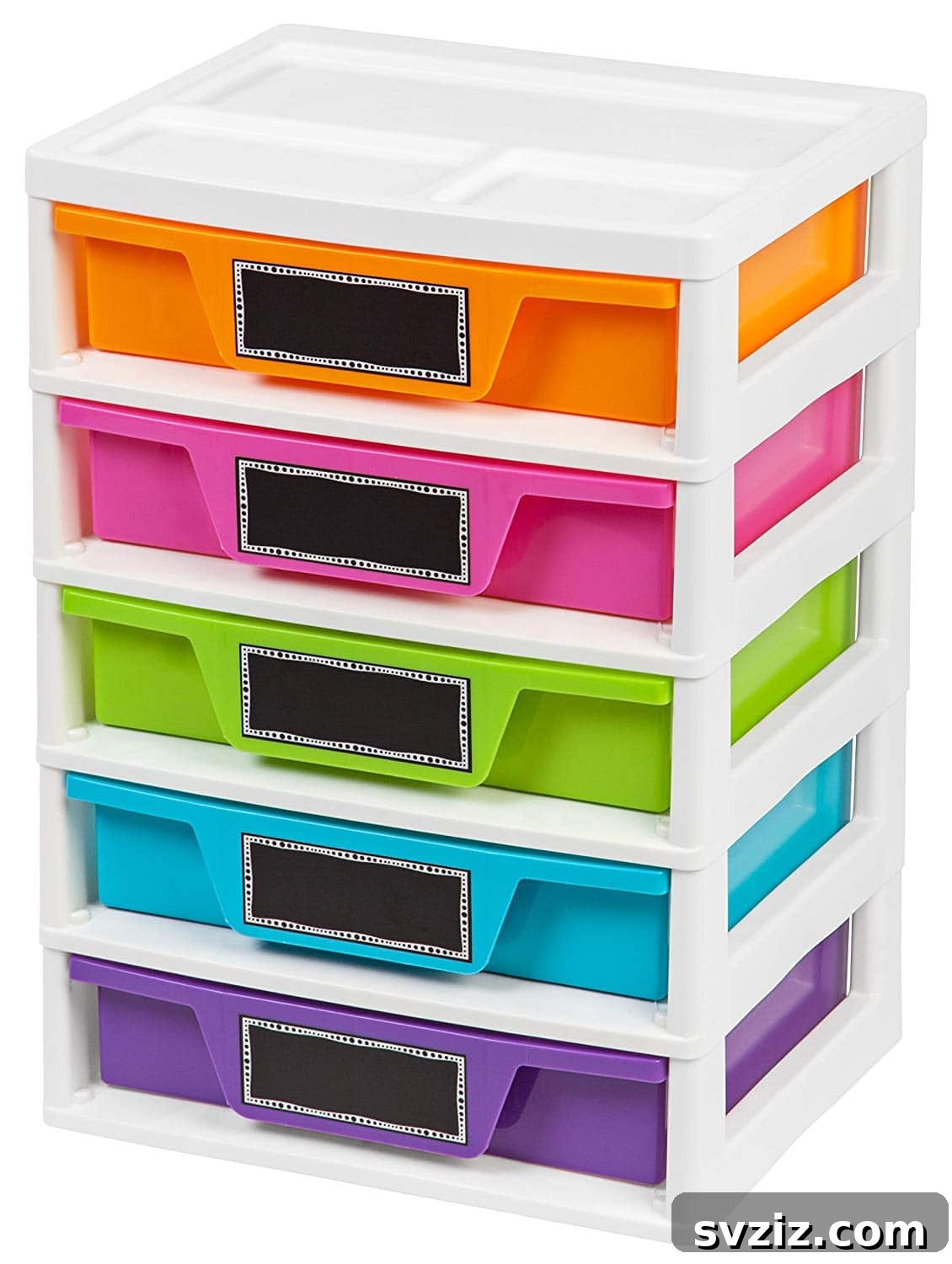 Finally Conquer Your Paper Clutter 9 Plastic Storage Organizer with drawers for various papers