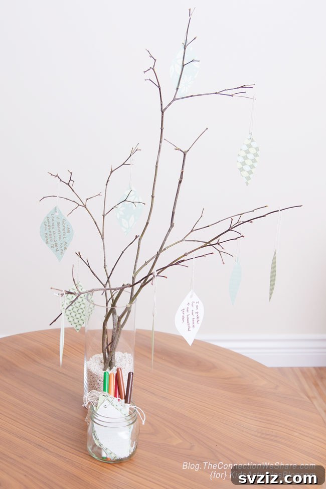 41 Simple Thanksgiving Crafts Toddlers Will Adore 34 Thanksgiving gratitude tree craft with colorful leaves