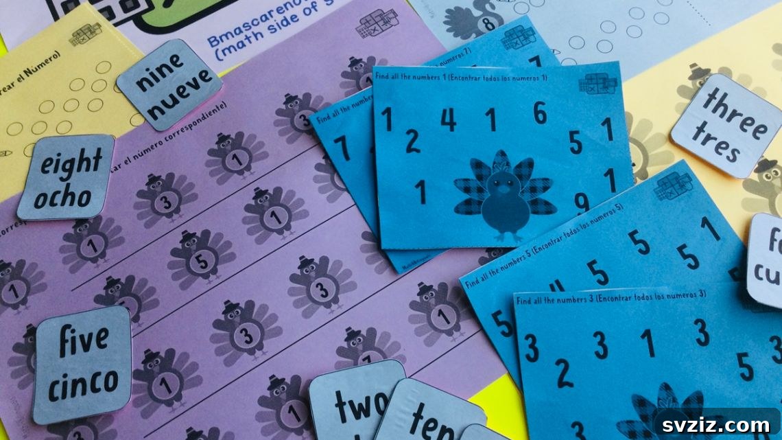 41 Simple Thanksgiving Crafts Toddlers Will Adore 10 Thanksgiving-themed number sense activity with pumpkins and numbers
