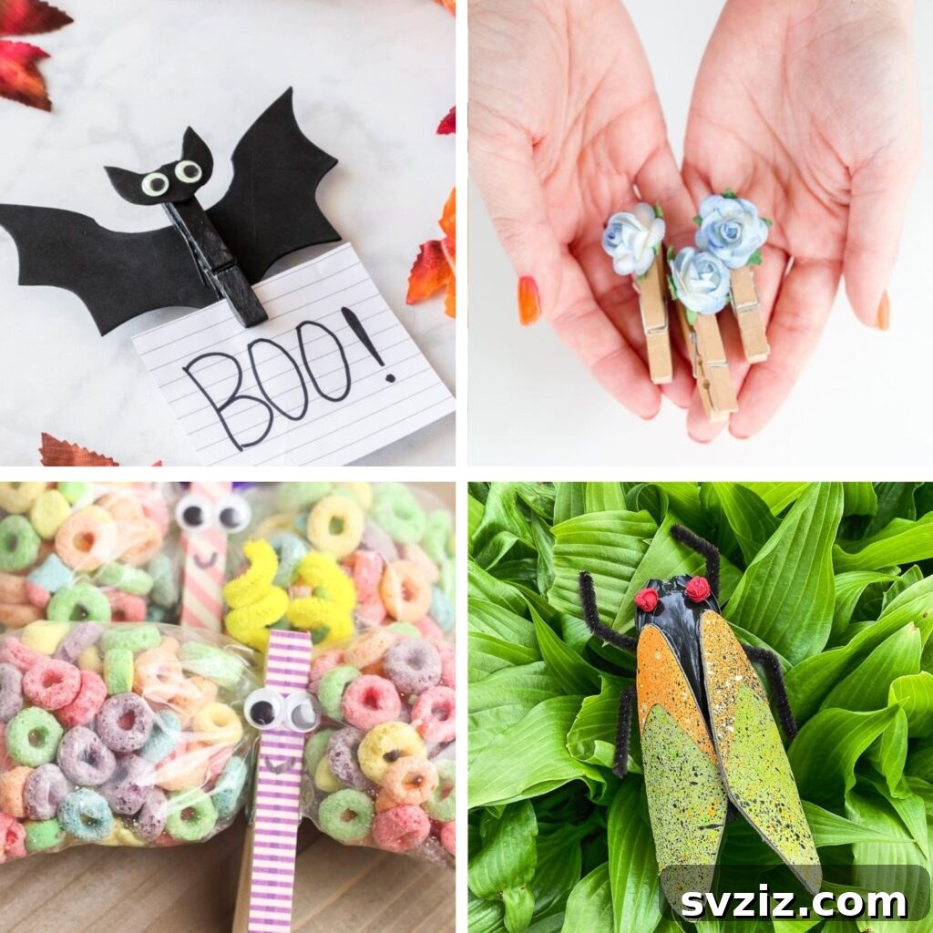 Clothespin craft ideas