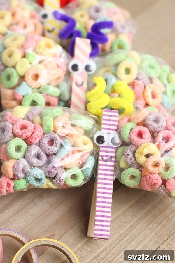 butterfly snack bags