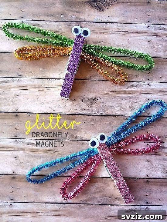 clothespin dragonfly