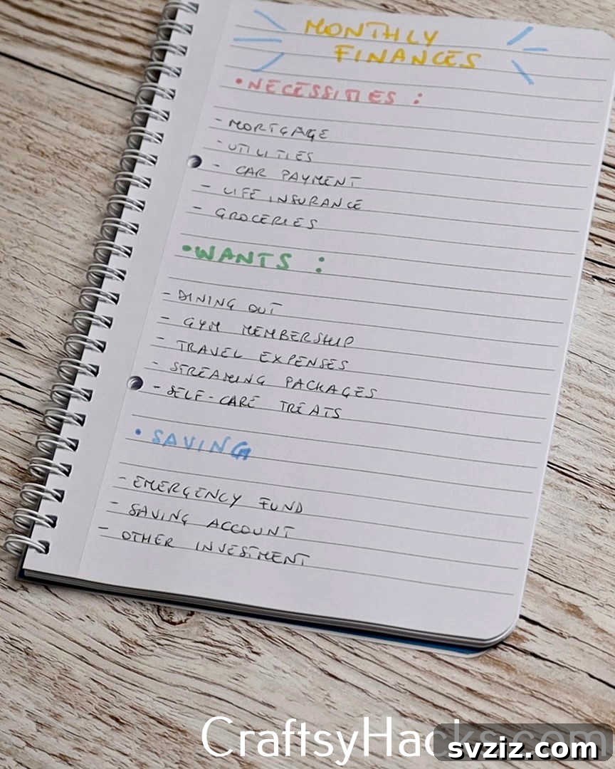 21 Clever Tricks to Drastically Cut Your Spending 10 make a budget list