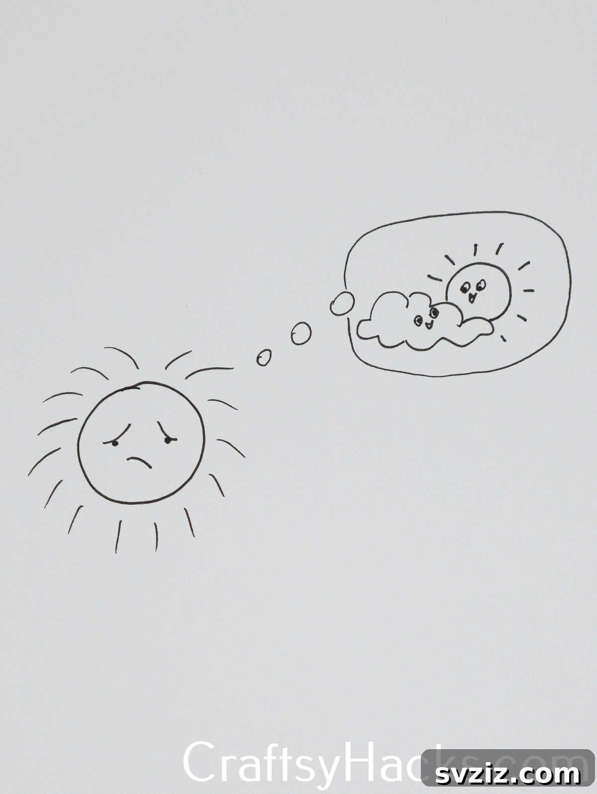 31 Creative Doodle Prompts 20 dreaming of a cloudy day doodle, a whimsical weather drawing