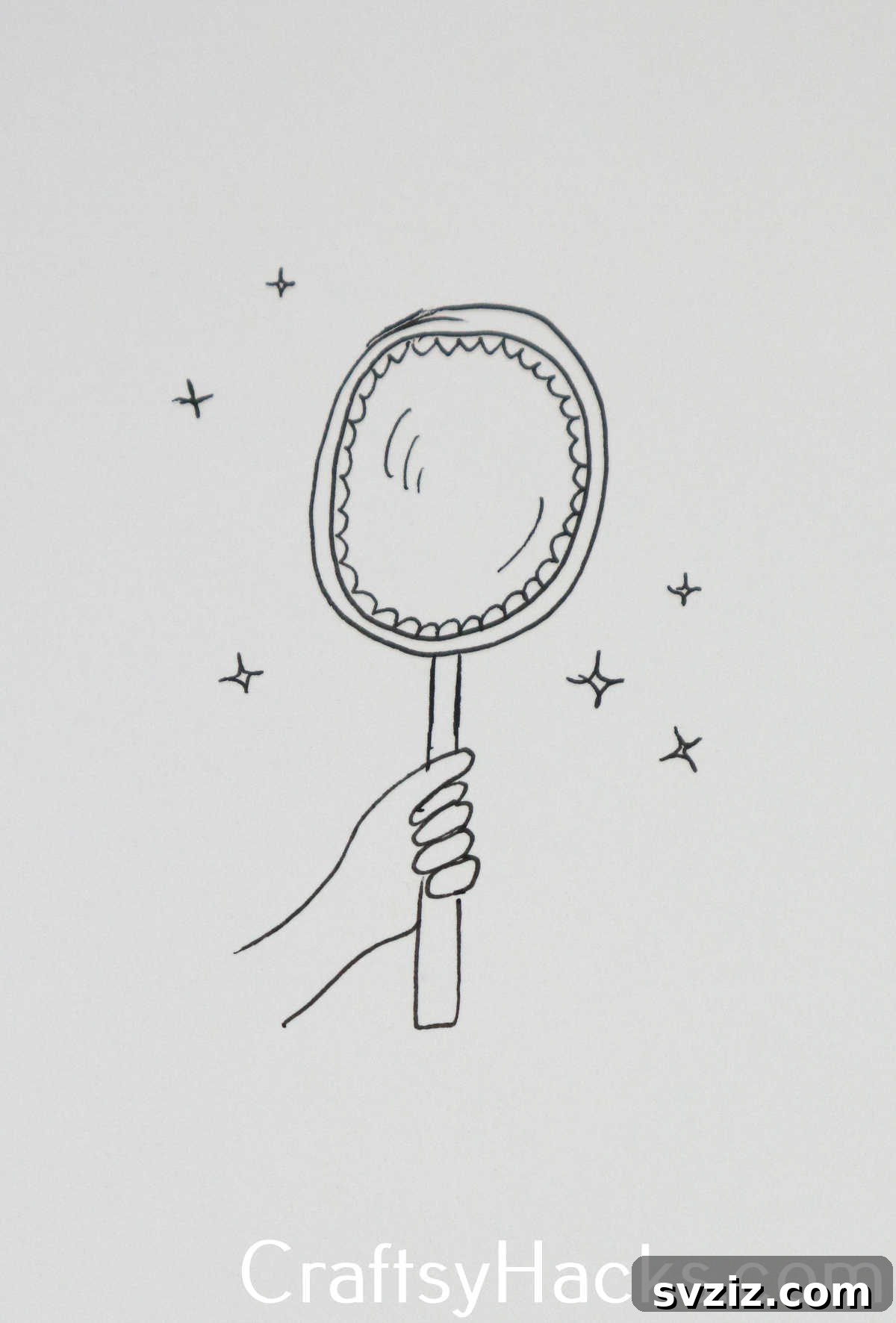 31 Creative Doodle Prompts 33 mirror mirror doodle, a fairytale inspired drawing