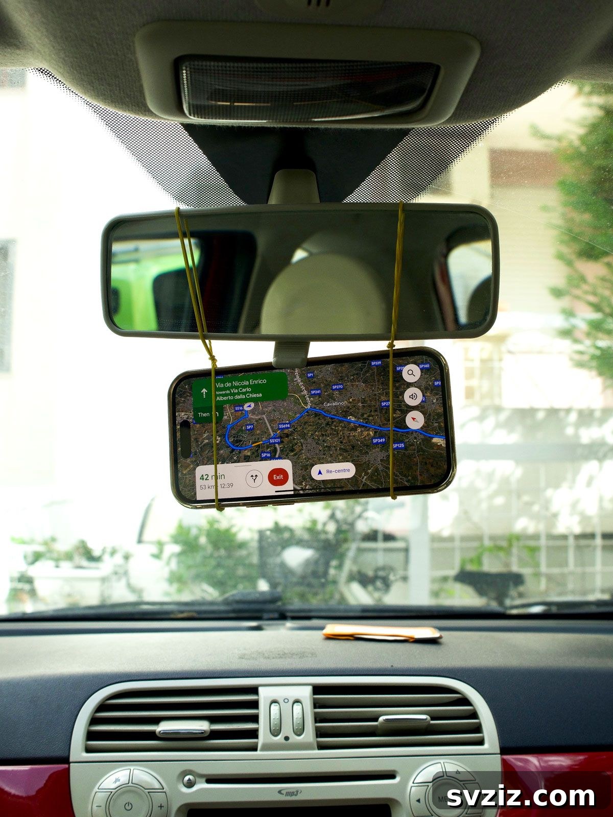 Effortless Driving: 21 Brilliant Car Hacks You Need 21 Use Rubber Bands to Hang Your Phone in the Car