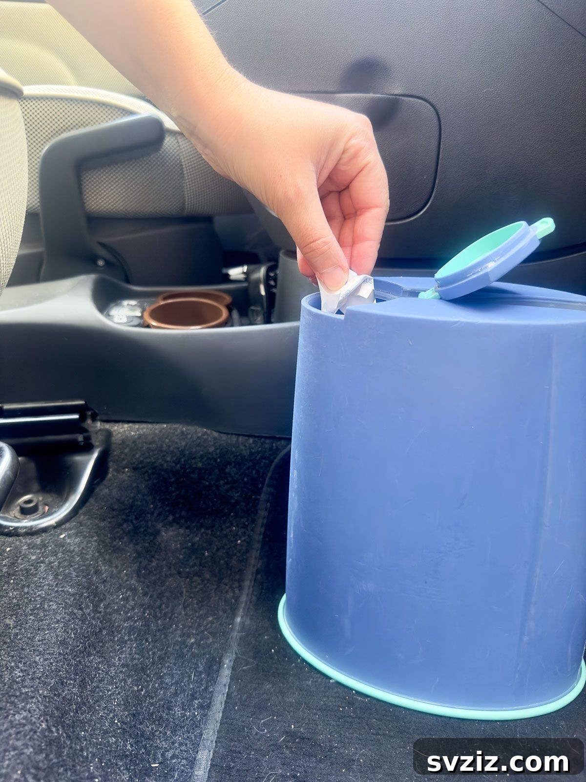 Effortless Driving: 21 Brilliant Car Hacks You Need 23 Use a Cereal Container as a Trash Can