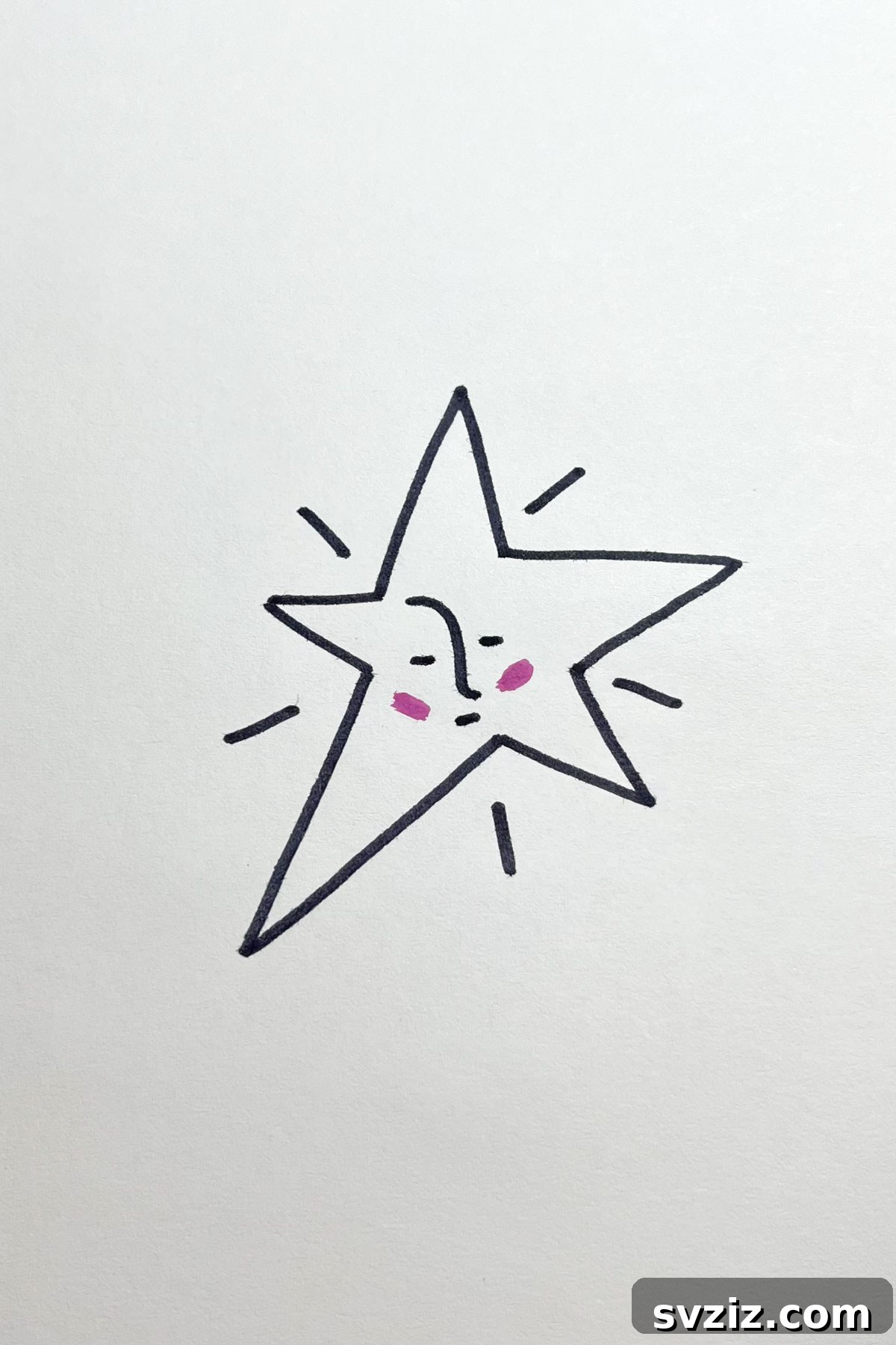 31 Stellar Star Drawing Prompts 25 face in the stars drawing