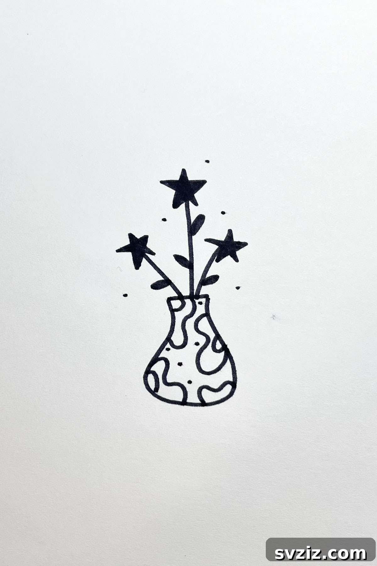 31 Stellar Star Drawing Prompts 28 star bouquet drawing