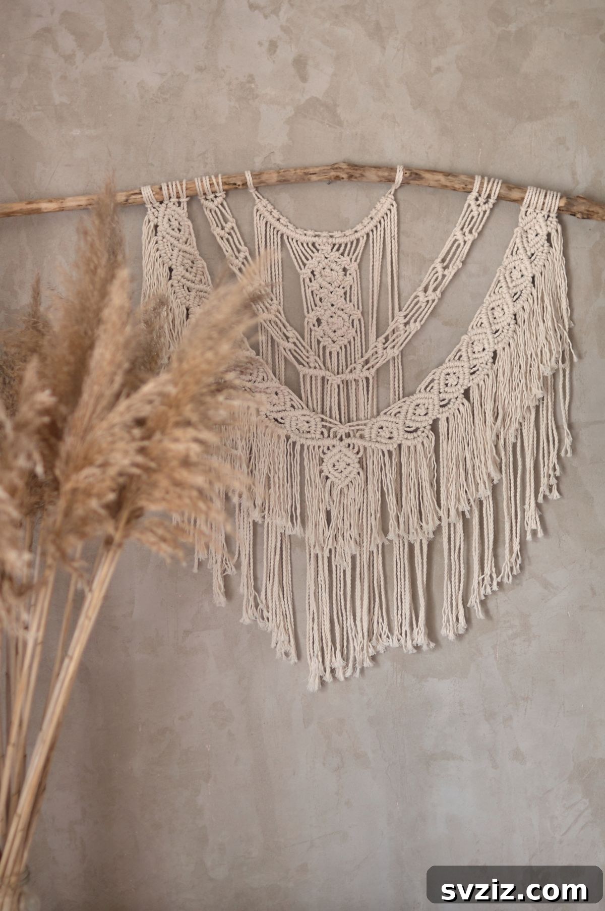 Create a Bohemian Oasis: Inspiring Wall Decor Ideas 19 DIY Macrame Wood Wall Hanging with Driftwood