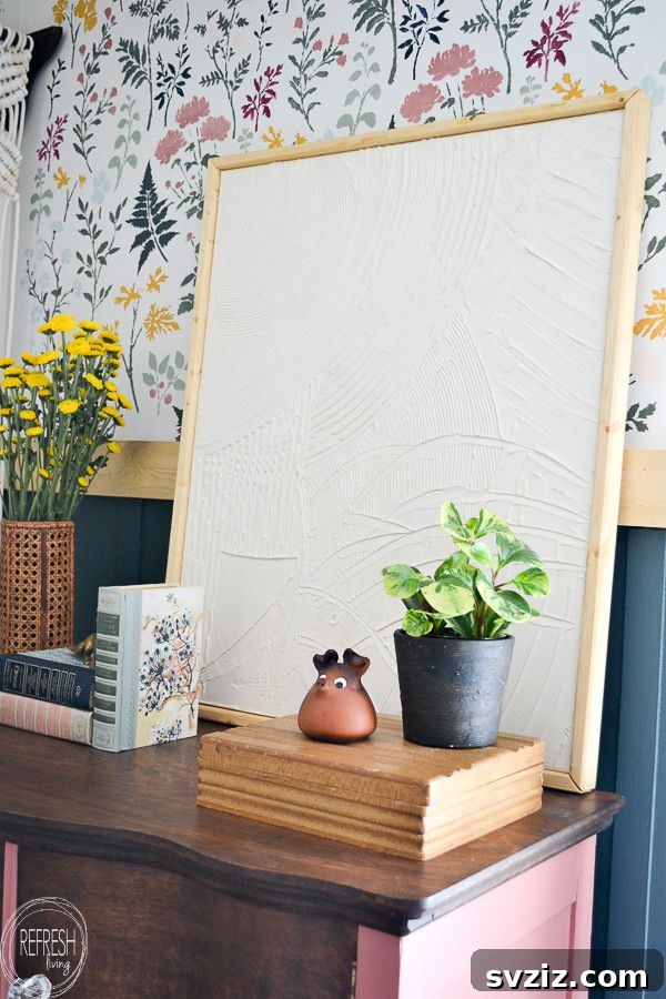 Create a Bohemian Oasis: Inspiring Wall Decor Ideas 3 DIY Drywall Canvas Art for Bohemian Interiors