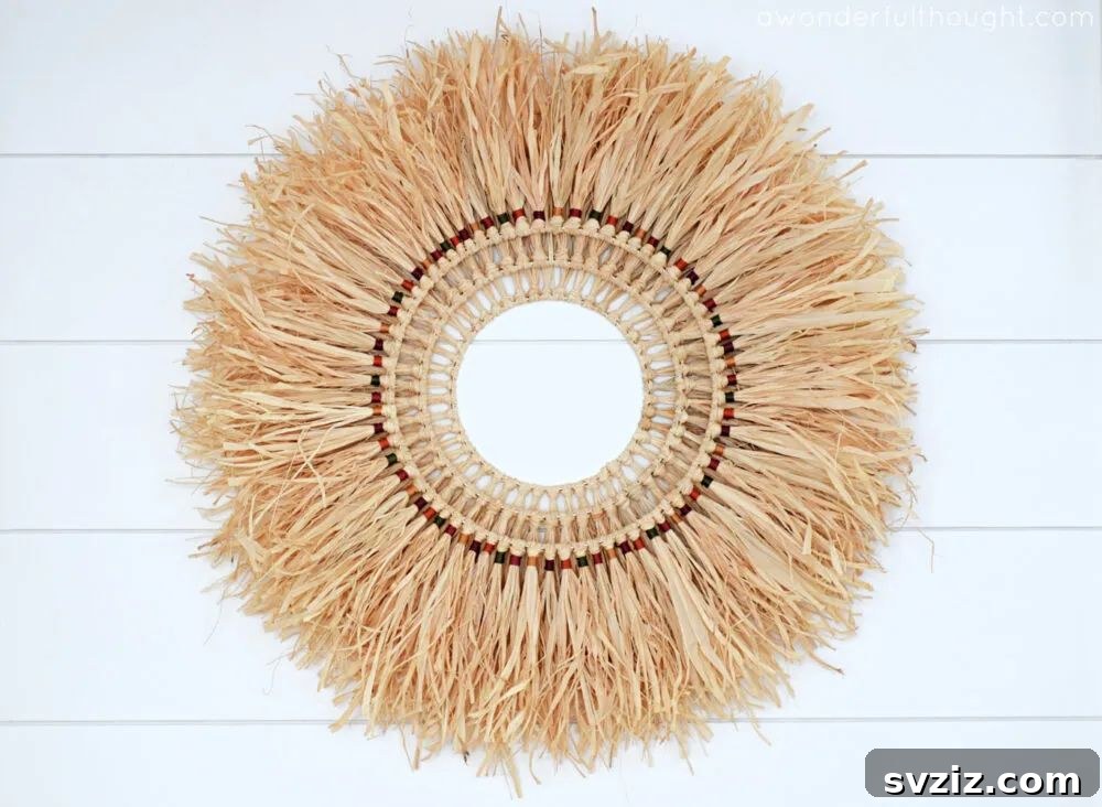 Raffia Wall Hanging