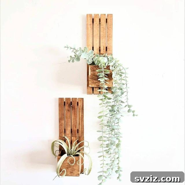  Mini Pallet Planters