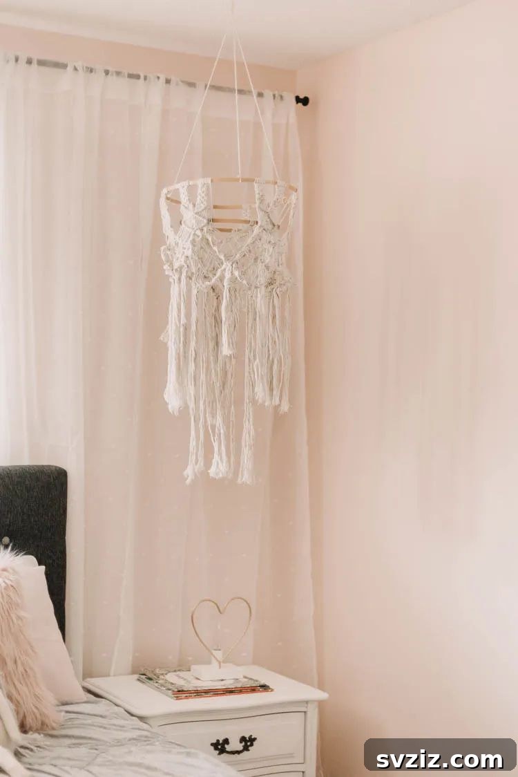 Macrame Chandelier